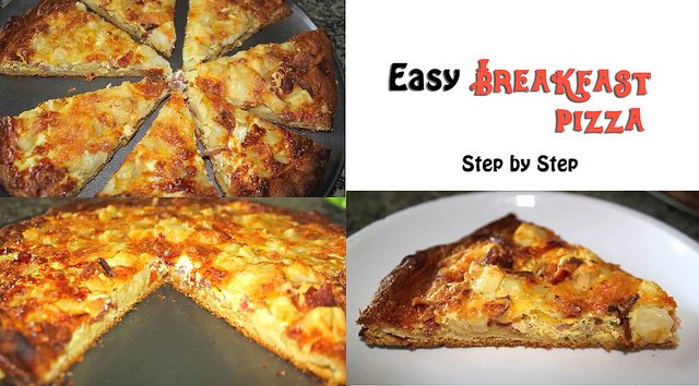 Easy Breakfast Pizza Recipe