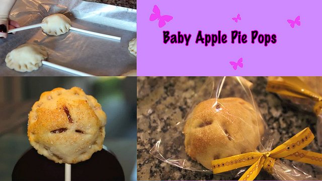 Mini Apple Pie Pops