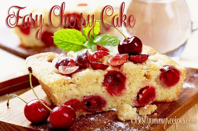 Easy Cherry Cake