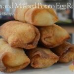 Bacon and Mashed Potato Egg Rolls