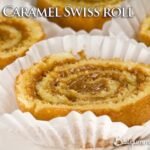Caramel Swiss roll