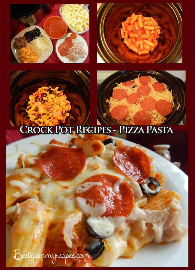 Crock Pot Recipes Pizza Pasta