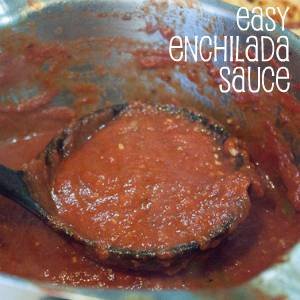 Easy Enchilada Sauce