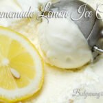 Homemade Lemon Ice Cream