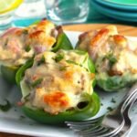 Philly Turkey Stuffed Peppers