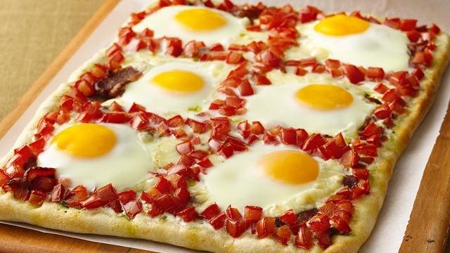Savory Breakfast Pizza