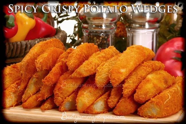 Spicy Crispy Potato Wedges