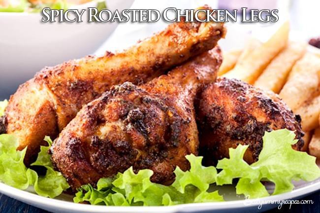 Spicy Roasted Chicken Legs