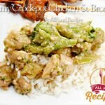 Creamy Crock-pot Chicken and Broccoli Over Rice