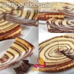 Zebra-Stripe Cheesecake