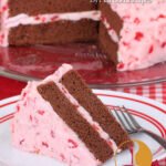Cherry Frosted Chocolate Cake