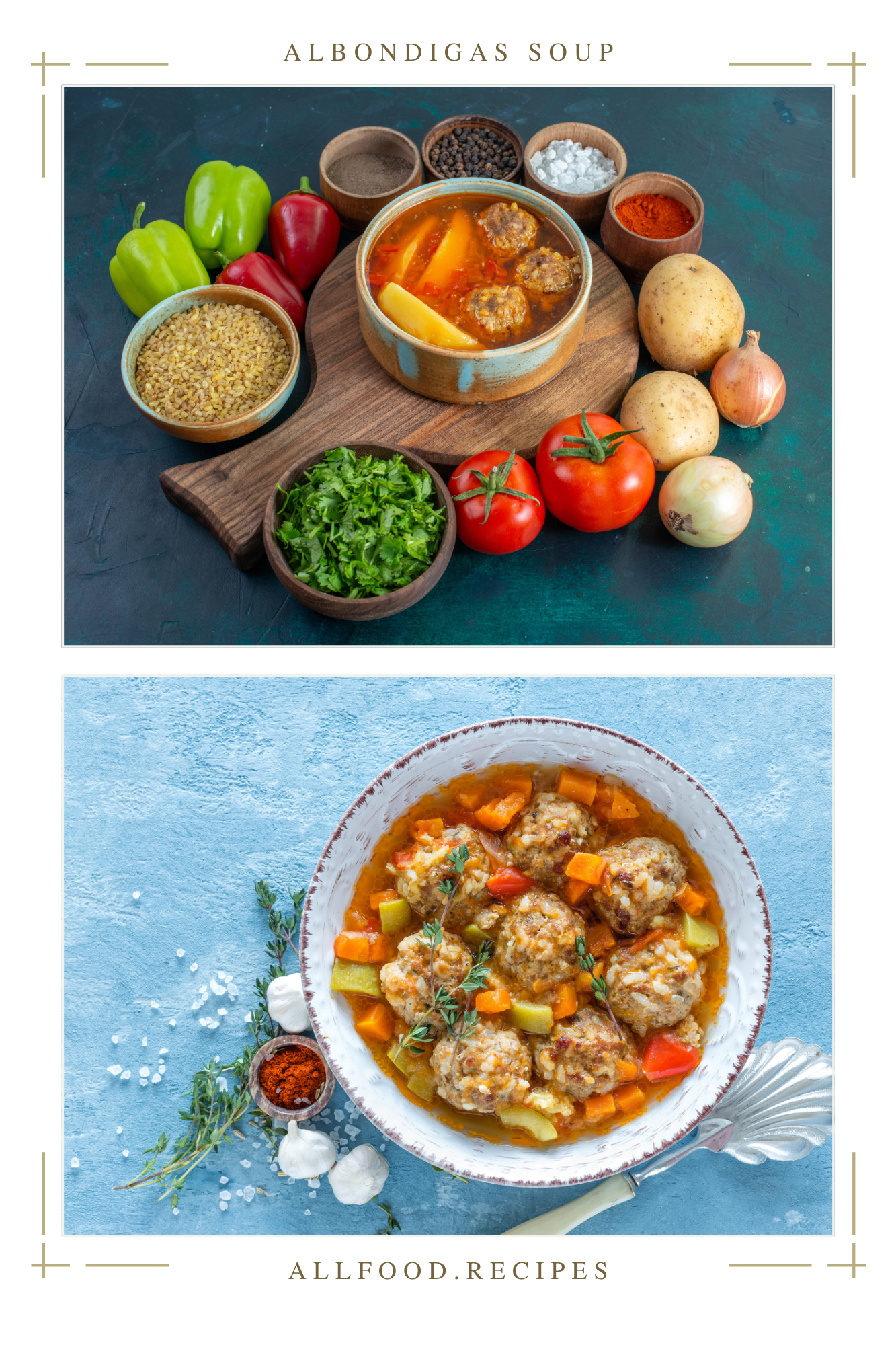 Close-up of a soup recipe brimming with hearty meatballs, diced vegetables, and crisp tortilla chips for added crunch