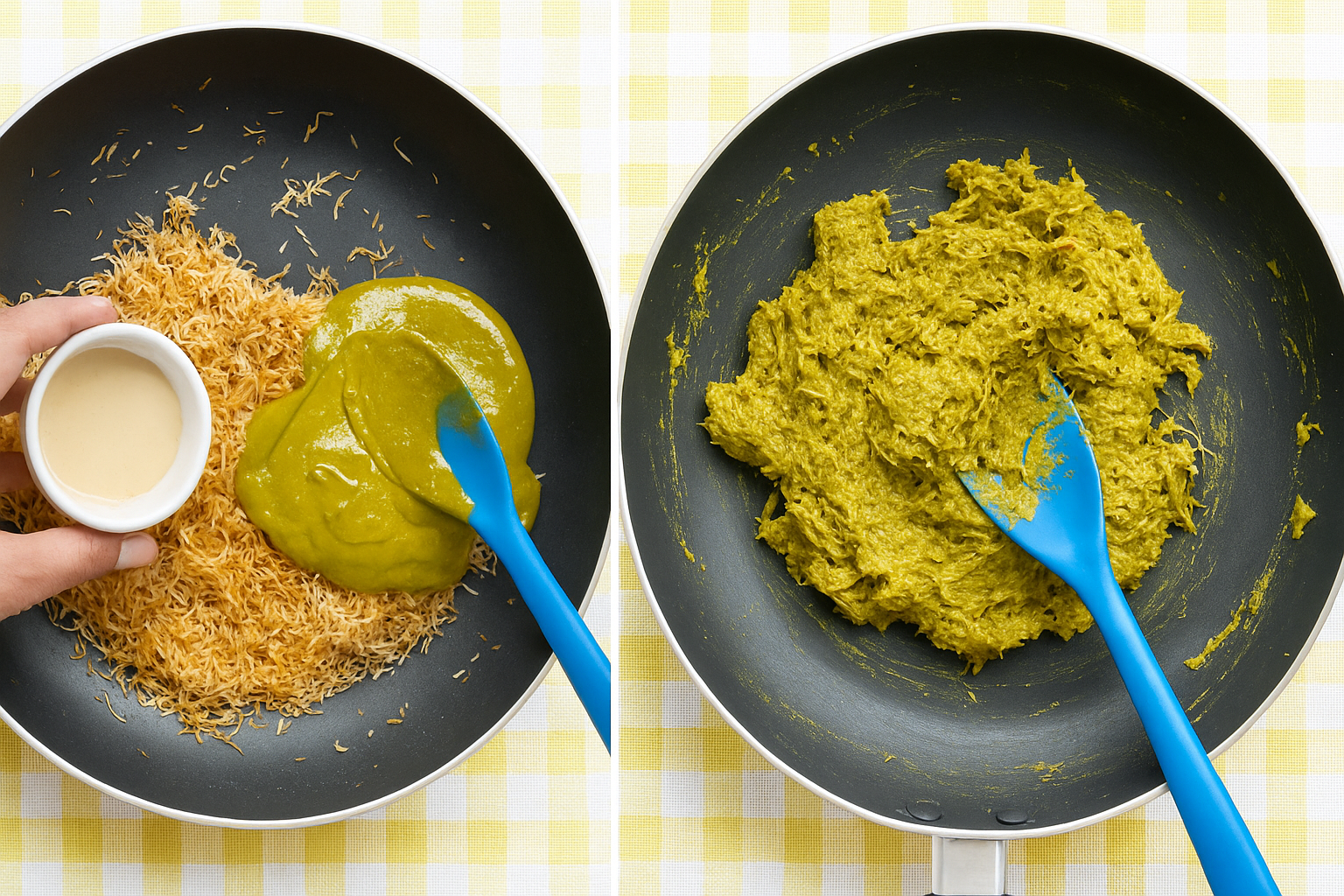 Step 2: Set Aside and Prepare Pistachio Filling