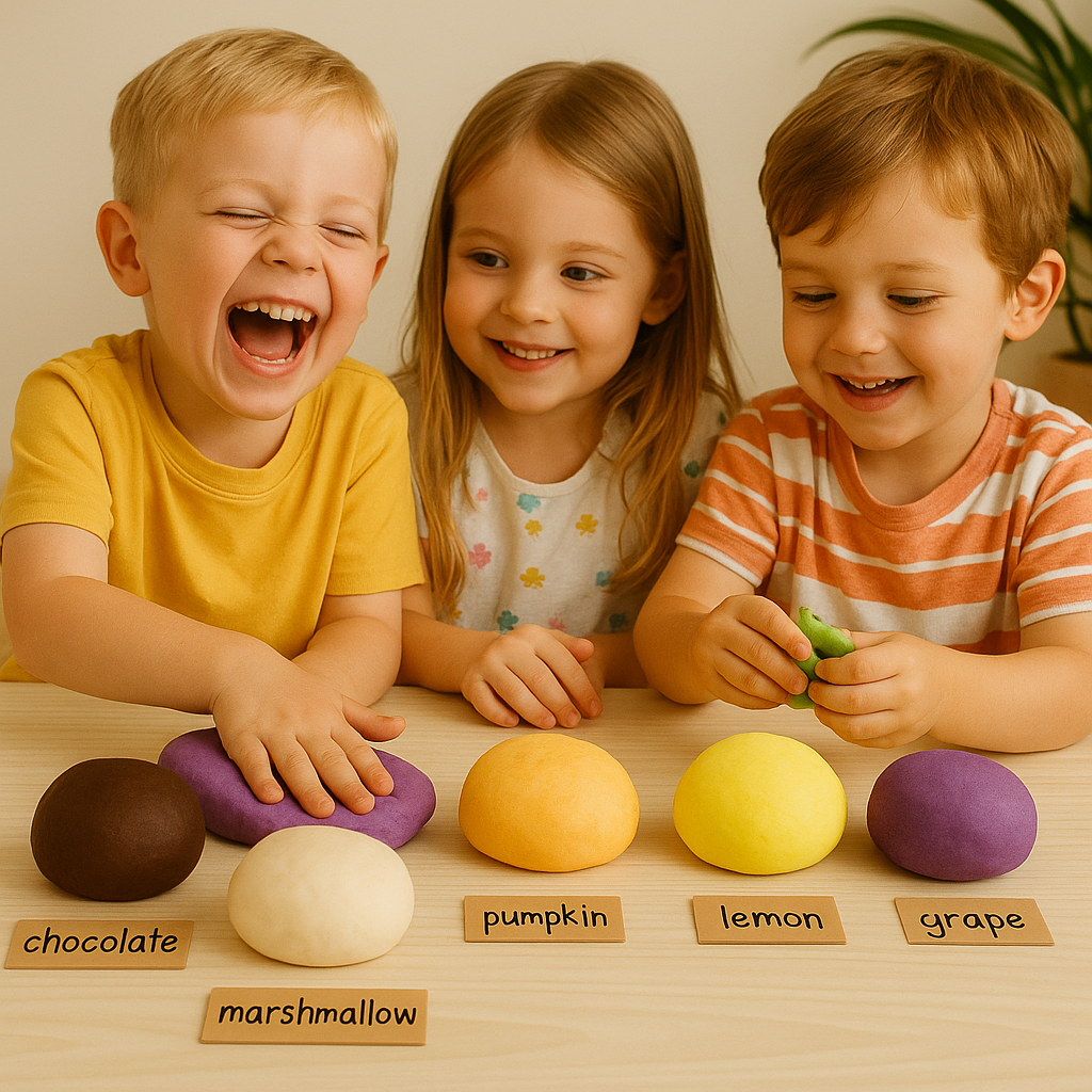 homemade edible play dough