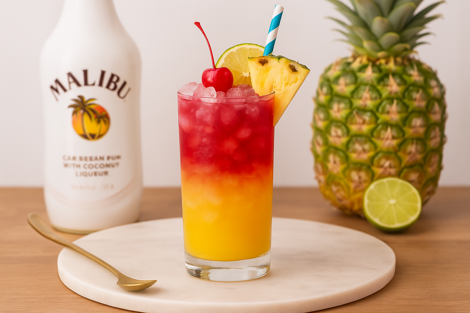 Malibu%20Bay%20Breeze%20step%205 Malibu Bay Breeze Cocktail Recipe: Make the Perfect Tropical Drink