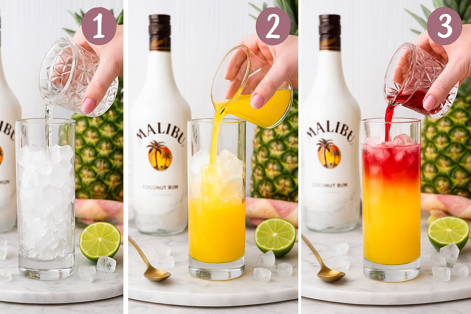 how%20to%20make%20malibu%20bay%20breeze Malibu Bay Breeze Cocktail Recipe: Make the Perfect Tropical Drink