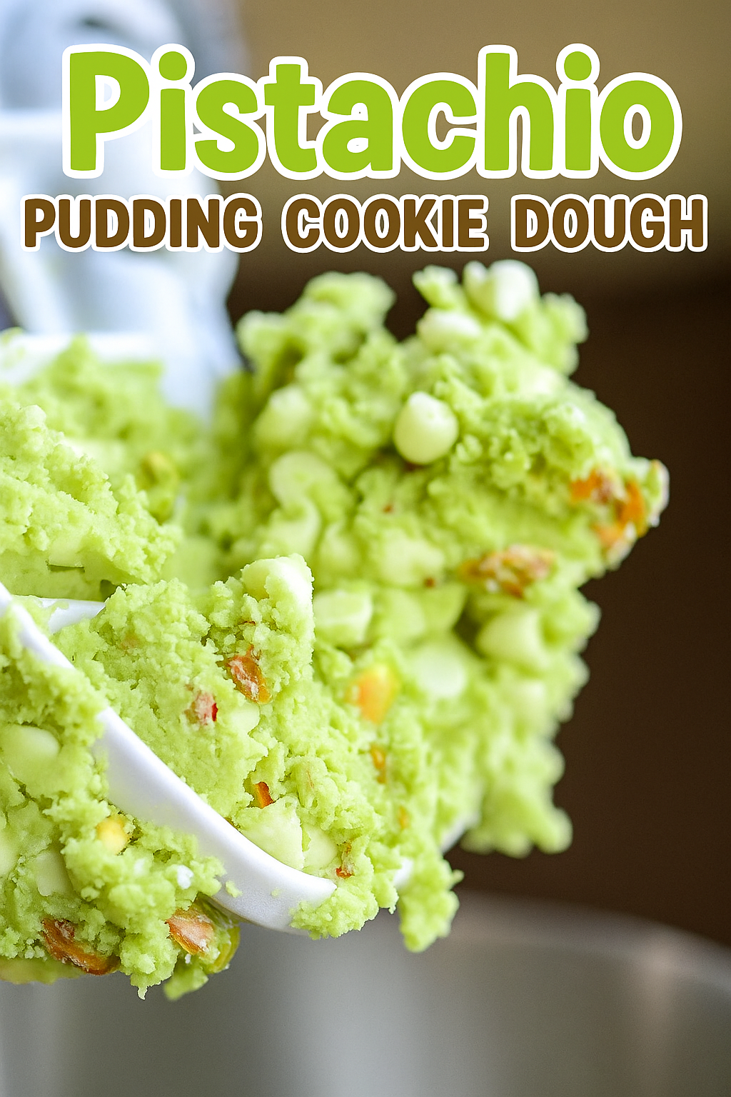 Pistachio pudding cookie dough recipe