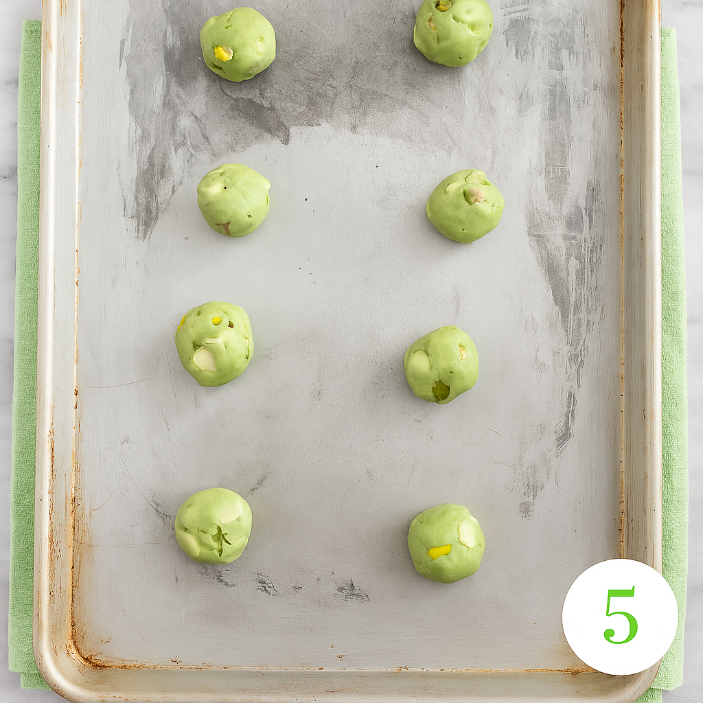 step5 Pistachio Pudding Cookies: Easy Dessert Recipe
