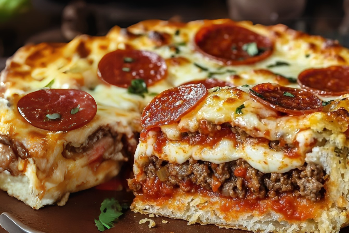 Make the Ultimate Pizza Burger Pie: A Huge Hit for Every Occasion! 12 Make the Ultimate Pizza Burger Pie: A Huge Hit for Every Occasion