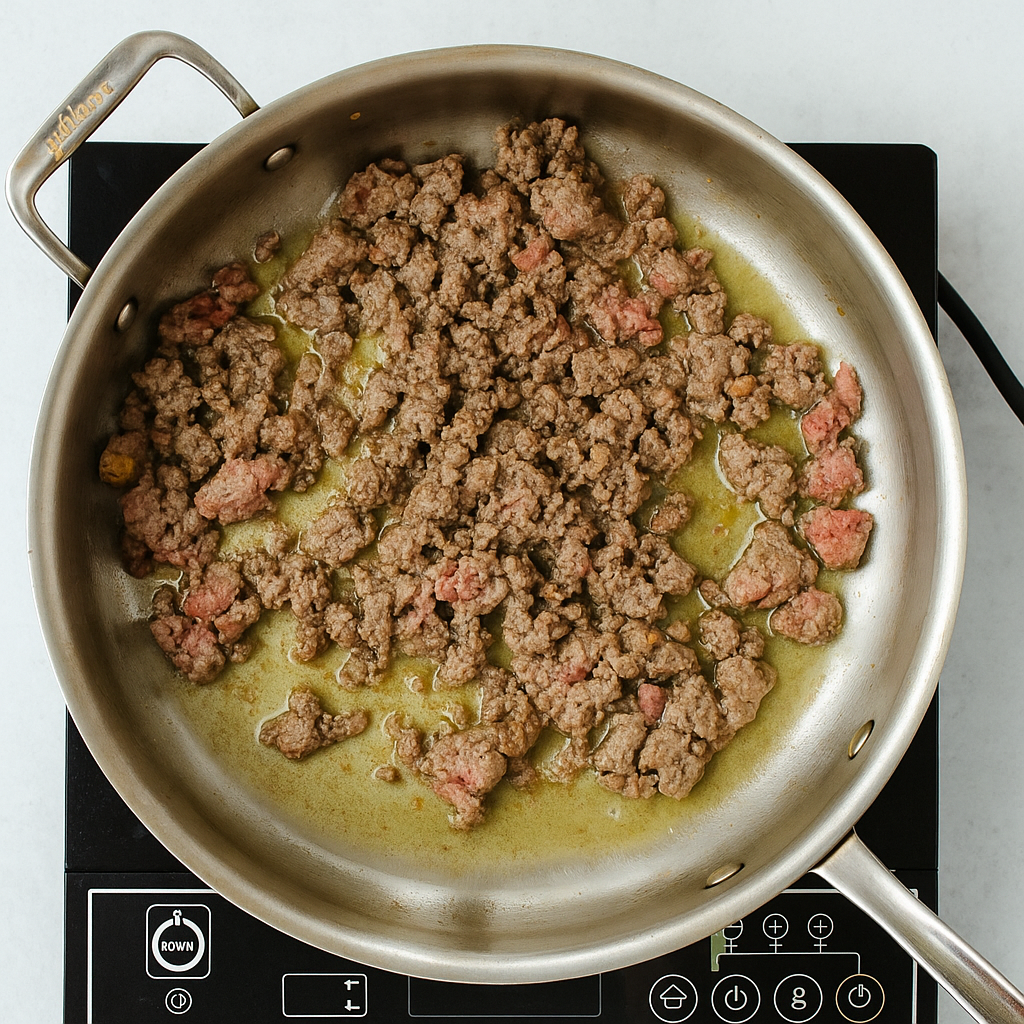 step1 Easy to Make Picadillo: Tacos, Puerto Rican and Cuban style picadillo recipe