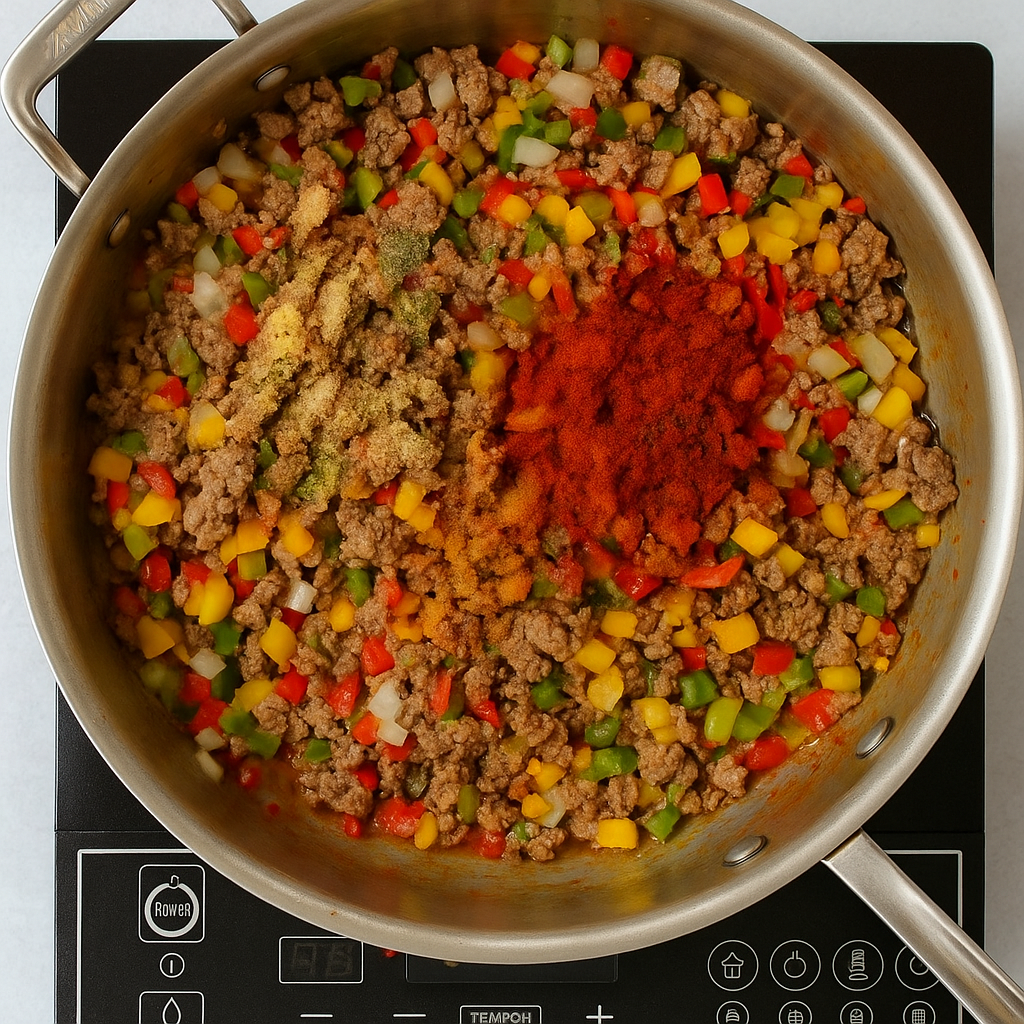 step3 Easy to Make Picadillo: Tacos, Puerto Rican and Cuban style picadillo recipe
