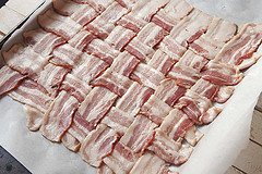 Bacon Weave Quesadilla