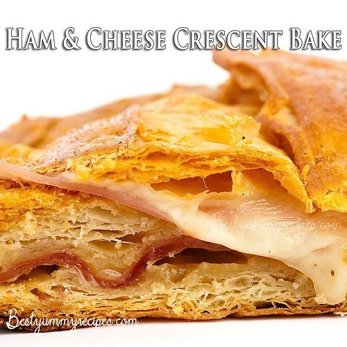 Ham & Cheese Crescent Bake