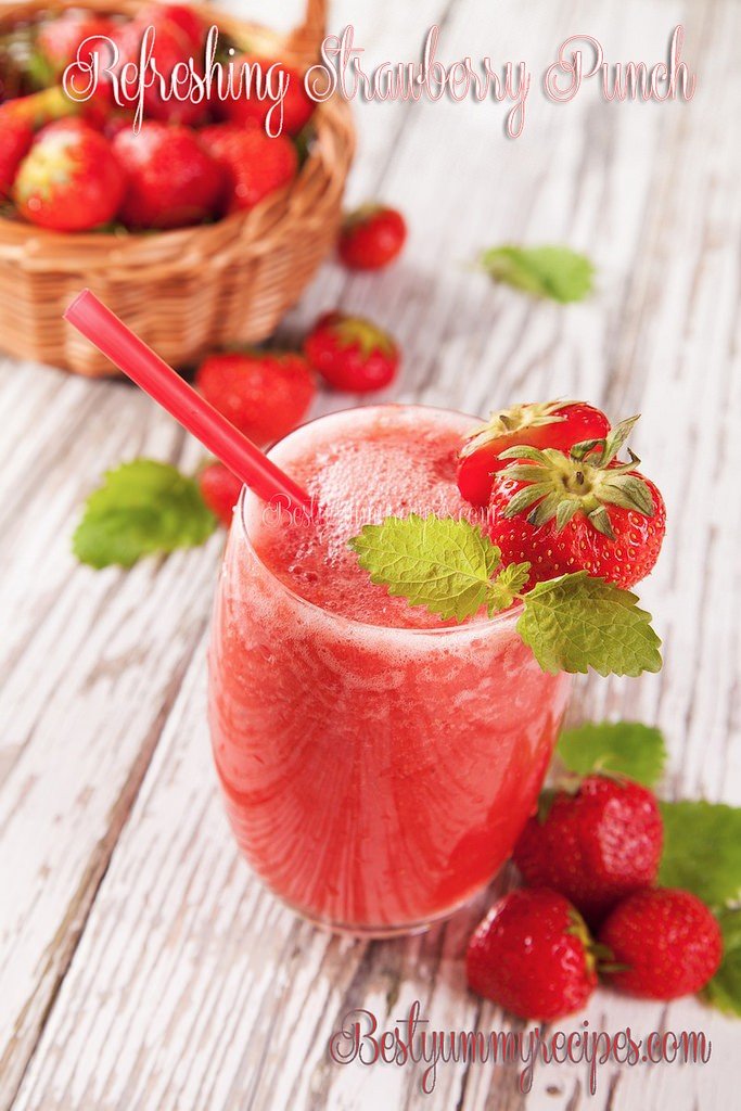Refreshing Strawberry Punch