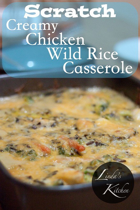 Creamy Chicken Wild Rice Casserole