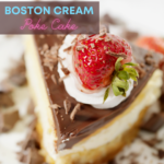 Boston Cream pocket cake