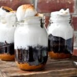 S’Mores Cake in a Jar