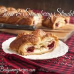 Cheese And Strawberry Strudel