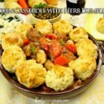 Chicken Casserole with Herb Dumplings