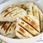 Grilled Chive and Onion Biscuits
