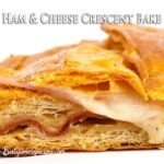 Ham and Cheese Crescent Bake