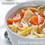Homemade Egg Noodles for soup
