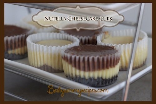 Nutella Cheesecake Cups