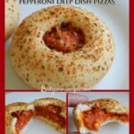 Pepperoni Deep Dish Pizzas