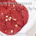Red Velvet White Chocolate Chip Cookies