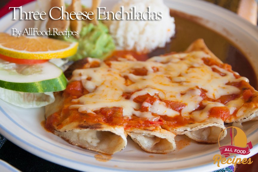 Three Cheese Enchiladas