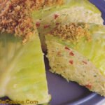 Risotto Cake with Layers of Cabbage