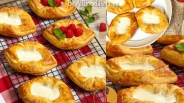 Easy Crescent Cheese Danishes