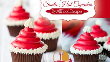 Santa Hat Cupcake