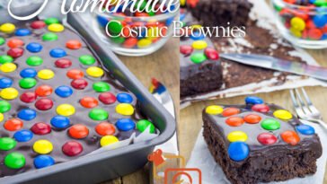 Homemade Cosmic Brownies