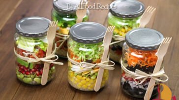 lunch in a jar salad