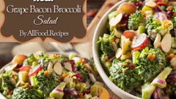 Fresh Grape Bacon Broccoli Salad
