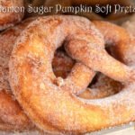 Cinnamon Sugar Pumpkin Soft Pretzels