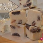 Chocolate Chip Cookie Dough Fudge