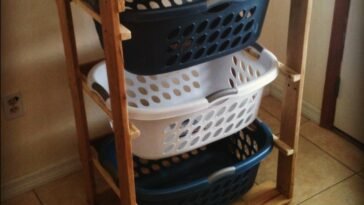 DIY Laundry Basket Organizer